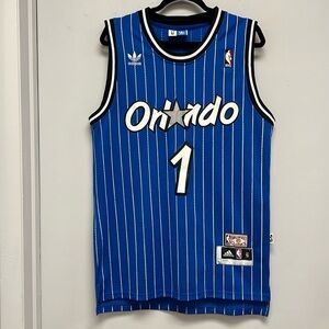 Vintage Adidas Orlando Magic #1 McGrady Jersey Size Small